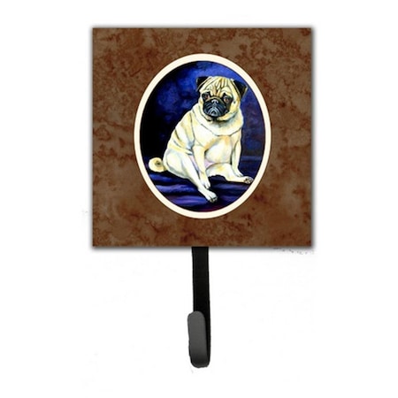 Jensendistributionservices Fawn Pug Penny for Your Thoughts Leash or Key Holder MI225447